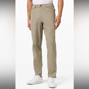 Lululemon ABC dress pant 32 inch inseam khaki tofino sand